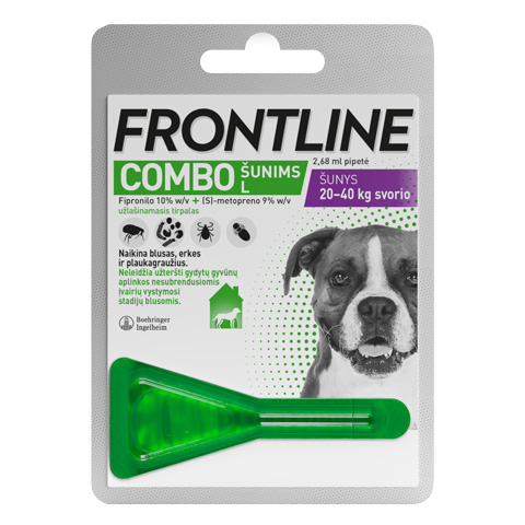 Frontline combo Dog 20-40 kg front